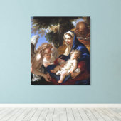 Toile Sebastiano Ricci La Sainte Famille avec les Anges (Insitu (Plancher de Bois))
