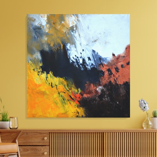 Toile Secondes flottantes (Insitu(Salon))