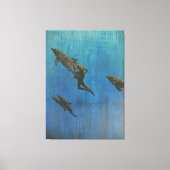 Toile Secourir les dauphins (Recto)