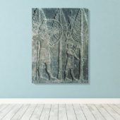 Toile Secours décrivant la chasse aux oiseaux dans (Insitu (Plancher de Bois))