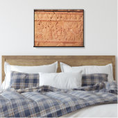 Toile Secours montrant un serviteur rendant hommage à (Insitu(Chambre))