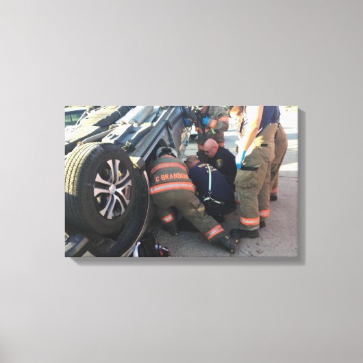 Toile Secourt incendie de Newkirk (Recto)