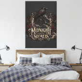 Toile Secrets de Corbeau de Minuit (Insitu(Chambre))