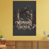 Toile Secrets de Corbeau de Minuit (Insitu(Salon))