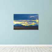 Toile Secteur des lacs Mammoth HDR (Insitu (Plancher de Bois))