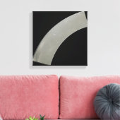 Toile Section courbée de plaque métallique de titane de  (Insitu(Salon))