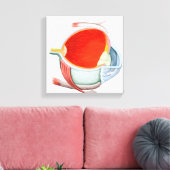 Toile Section De L'Oeil Humain (Insitu(Salon))