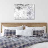 Toile Section d'une feuille de l'enquête (Insitu(Chambre))