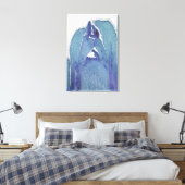 Toile Section longitudinale d'un bout de tige d'érable ( (Insitu(Chambre))