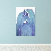 Toile Section longitudinale d'un bout de tige d'érable ( (Insitu (Plancher de Bois))