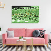 Toile Section transversale de la feuille (Insitu(Salon))