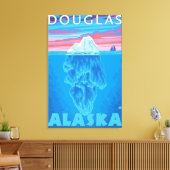 Toile Section transversale Iceberg - Douglas (Alaska) (Insitu(Salon))