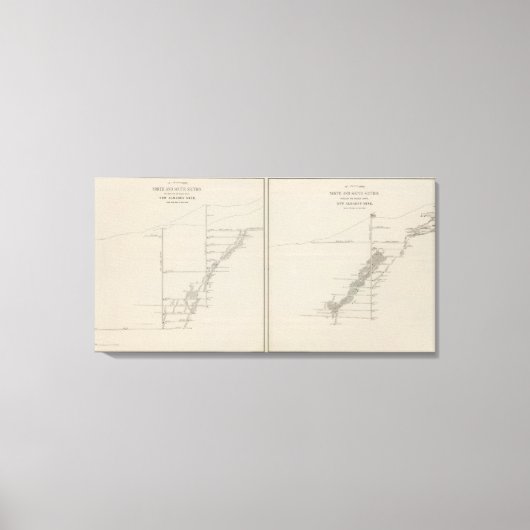 Toile Sections Nord et Sud (Recto)