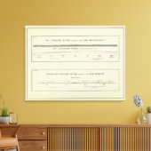 Toile Sections Structure de montagne, diagramme de dépla (Insitu(Salon))