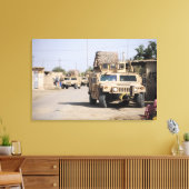 Toile Sécurité de Humvee pendant une patrouille (Insitu(Salon))