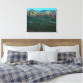 Toile Sedona et Coffee Pot Rock d'en haut (Insitu(Chambre))