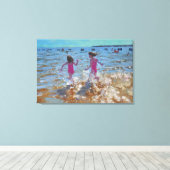 Toile S'effondrer dans la mer Clacton. 2014 (Insitu (Plancher de Bois))