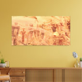 Toile Sego Canyon Rock Art Utah Pictograph (Insitu(Salon))