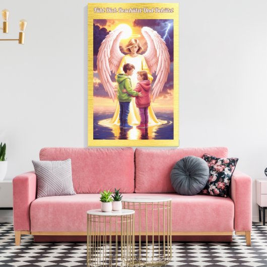 Toile Sei Beschützt und Behütet (Insitu(Salon))