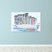 Toile Seine | Île Saint-Louis, Paris (Insitu (Plancher de Bois))