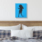 Toile Seinfeld | Elaine Danse Silhouette (Insitu(Chambre))
