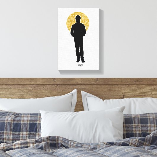 Toile Seinfeld | Jerry Seinfeld Silhouette (Insitu(Chambre))