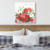 Toile Séjour Chaud - Fleurs de vacances (Insitu(Chambre))
