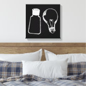 Toile Sel & Lumière Be Ye Salt Bible Versets Matthieu 51 (Insitu(Chambre))