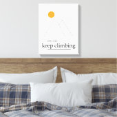 Toile S'élever et Continuer à Grimper (Insitu(Chambre))