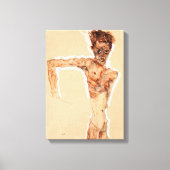 Toile Self Portrait (1911) | Egon Schiele | (Recto)