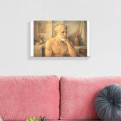 Toile SELF PORTRAIT - Contemplative artist (Insitu(Salon))