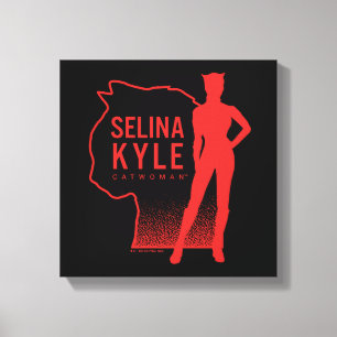 Toile Selina Kyle Catwoman - logo