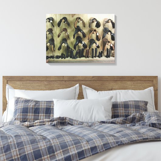 Toile Selles et bottes (Insitu(Chambre))