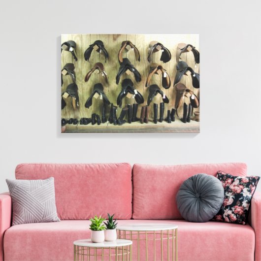Toile Selles et bottes (Insitu(Salon))