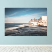 Toile Senja Norvège (Insitu (Plancher de Bois))