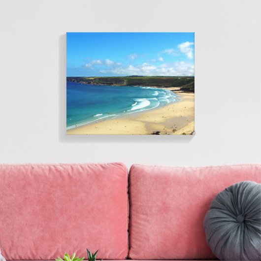 Toile Sennen Cove Beach Cornwall Angleterre (Insitu(Salon))