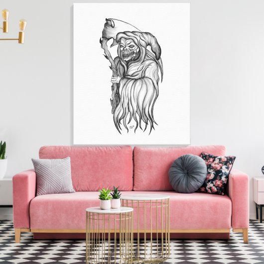 Toile Sensenmann - La mort (Insitu(Salon))