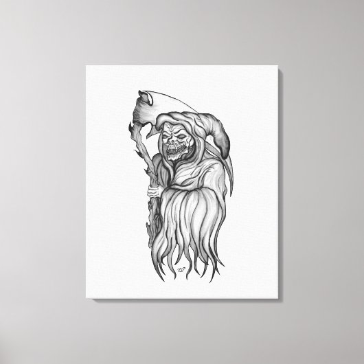 Toile Sensenmann - La mort (Recto)