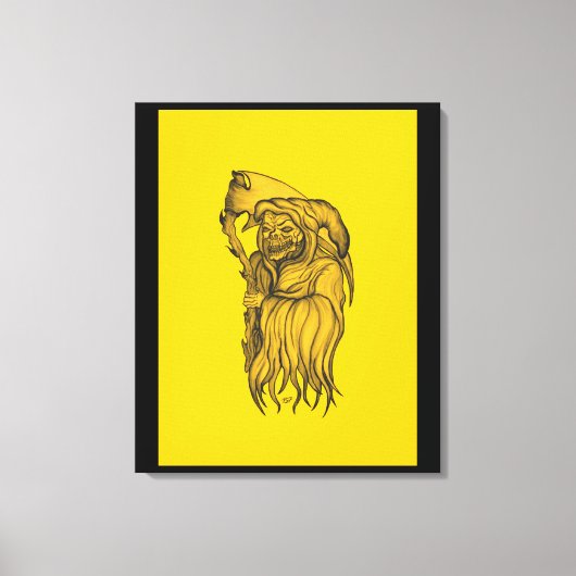 Toile Sensenmann - La mort (Recto)