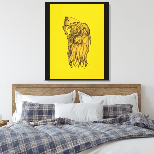 Toile Sensenmann - La mort (Insitu(Chambre))