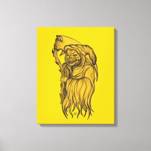 Toile Sensenmann - La mort (Recto)