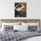 Toile Sensualité en Sepia - Autoportrait (Insitu(Chambre))