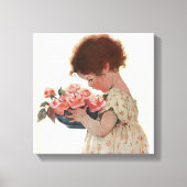 Toile Sentez Les Roses (Recto)