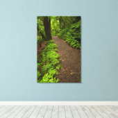 Toile Sentier à travers la forêt (Insitu (Plancher de Bois))
