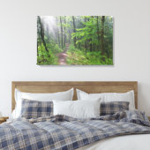 Toile Sentier brumeux de la forêt à Castle Mound (Insitu(Chambre))