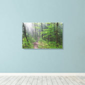 Toile Sentier brumeux de la forêt à Castle Mound (Insitu (Plancher de Bois))