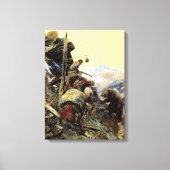 Toile Sentier contesté par Charles M. Russell (Recto)