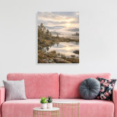 Toile Sentier de la forêt brumeuse (Insitu(Salon))