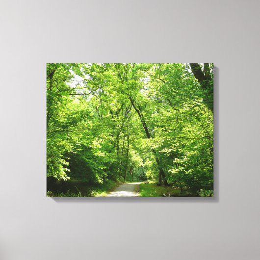 Toile Sentier du moulin à grains I (Recto)