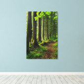 Toile Sentier Scénique de la Forêt Verte (Insitu (Plancher de Bois))